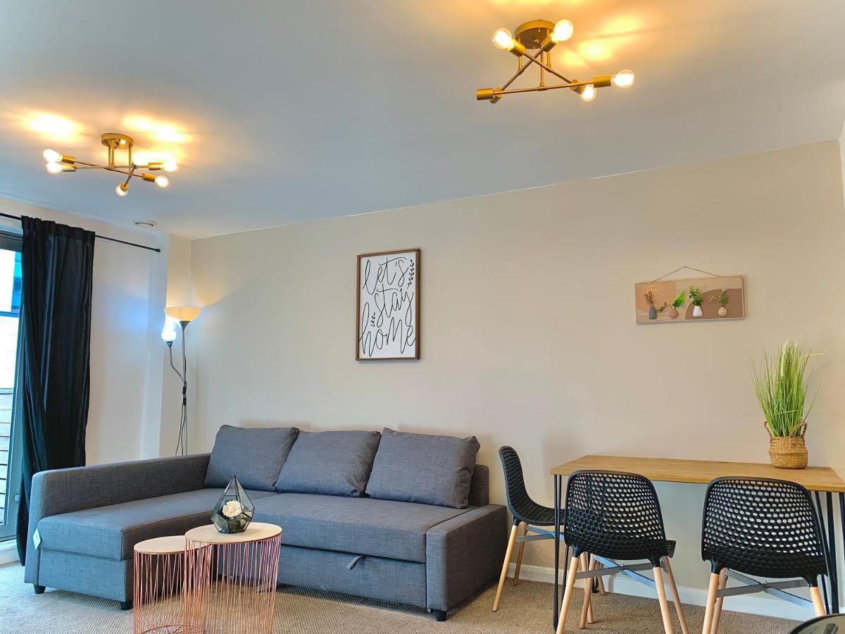 Insta-Style Penthouse With Balcony Or 2B Apartment With Balcony Birmingham City Centre Extérieur photo