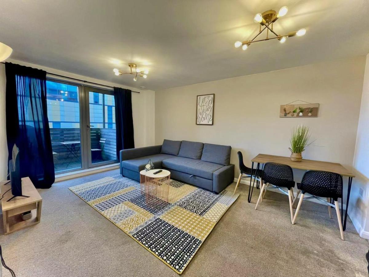 Insta-Style Penthouse With Balcony Or 2B Apartment With Balcony Birmingham City Centre Extérieur photo